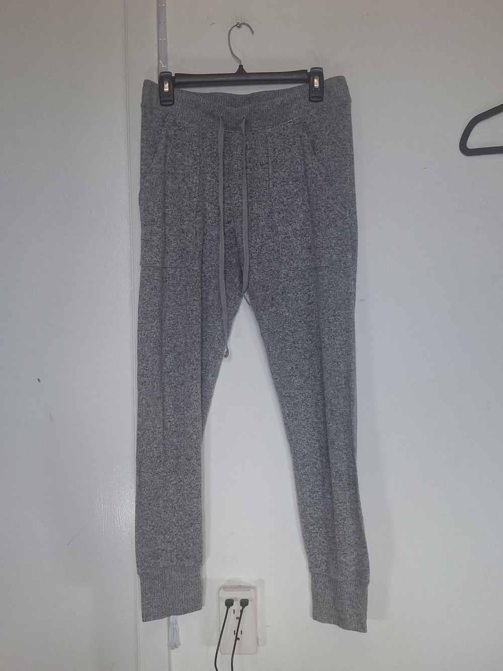 Soft Joie Men's Gray Heather Knit Joggers